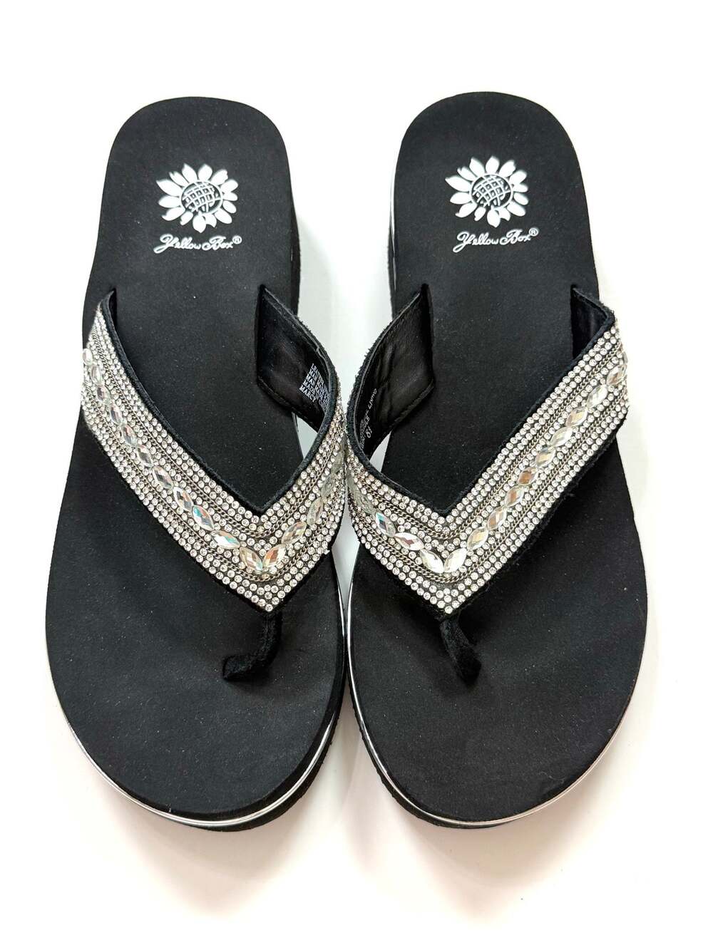 Yellow Box Marcy Wedge Sandals